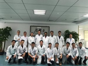 Dr. Niranjanan With advanced spine surgery unit in China